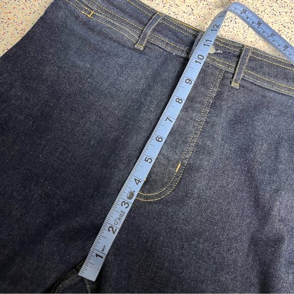 Everlane The Way-High Clean Front Skinny Jean Split Hem Dark Wash Womens Size 29 - Picture 11 of 12